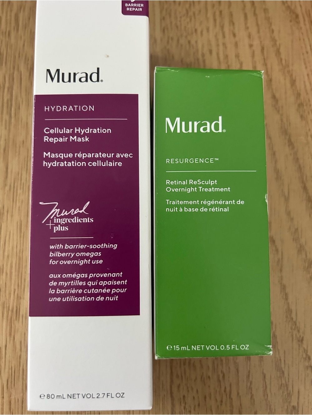 Murad Overnight Bundle - Cellular Hydration Repair Mask + Retinal ReSculpt